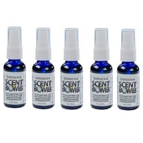 Scent Bomb Air Freshener Spray, 100 % Oil Based Concentrated Air Freshener, Air Freshener Spray for Car, Room, Bathroom and Odor Eliminator, Gardenia, 5 Pack