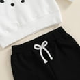 thumbnail image 6 of Okbabeha Toddler Baby Girl Boy Christmas Outfits Snowman Costume Long Sleeve Sweatshirt Hoodie Top+Pants Set Winter Clothes, 6 of 7