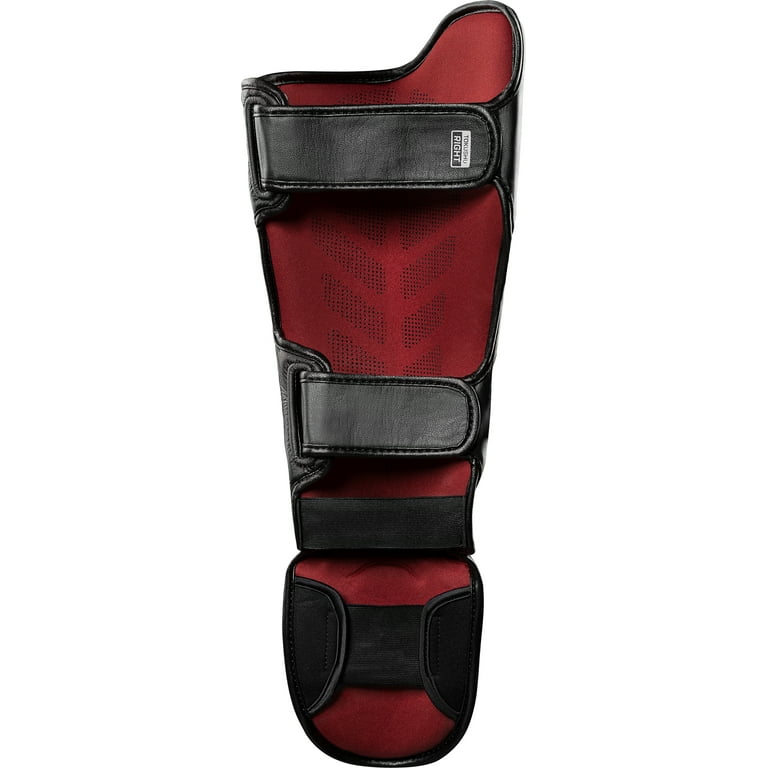 Hayabusa T3 Striking Shinguards, Black/Red Small - Walmart.com