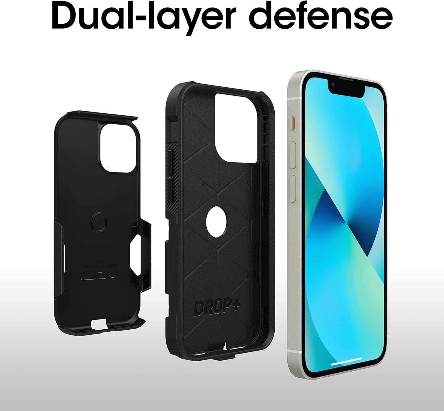 OtterBox COMMUTER SERIES Case for iPhone 12 mini - BLACK
