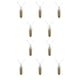 thumbnail image 1 of Minnieouse Abalorio de columna hexagonal, regalos de aniversario hechos a mano, colgantes colgantes, abalorios de cristal, artesanal, llaveros, unakita 10piezas Minnieouse CBP468198, 1 of 4