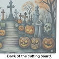thumbnail image 4 of Day of the Dead Spooky Halloween Glass Cutting Board Large 12 in x 15 in, 4 of 5