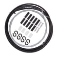 thumbnail image 2 of EeaseCA 1 Set Road Bike Brake Derailleur Cable Pipe Tube Variable Shifting Brake Wire Fixed Gear Brake Line (Black), 2 of 7
