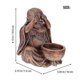 thumbnail image 2 of 3 Pcs Buddha Statue Candlestick, 2 of 3