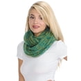thumbnail image 4 of Basico Infinity Green Scarf for Women, Winter Scarves for Cold Weather, Gift for Women Mom Coworkers, 4 of 4