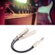 thumbnail image 3 of CABLE ESTÉREO DE CABLE DE AUDIO, ALEACIÓN DE ALUMINIO DE ALUMINIO DE AUDIO 6.35 mm Masculino Para Entusiasta de la Música para Hombres, 3 of 7
