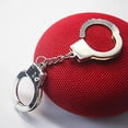 thumbnail image 4 of Cat Handcuffs Toy - Miniature Metal Handcuffs With Keychain Design, Realistic Detachable Structure - For Cat Playtime, Interactive Pet Entertainment, Novelty Pet Accessory, 4 of 8