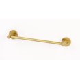 thumbnail image 4 of Alno A8320-18-MB Contemporary I 18" Wide Single Towel Bar - Black, 4 of 5