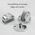 thumbnail image 3 of AOOOWER Zinc Alloy Glass Single Clamp Hinge for Bathroom Kitchen Cabinet Shower Door, 3 of 9