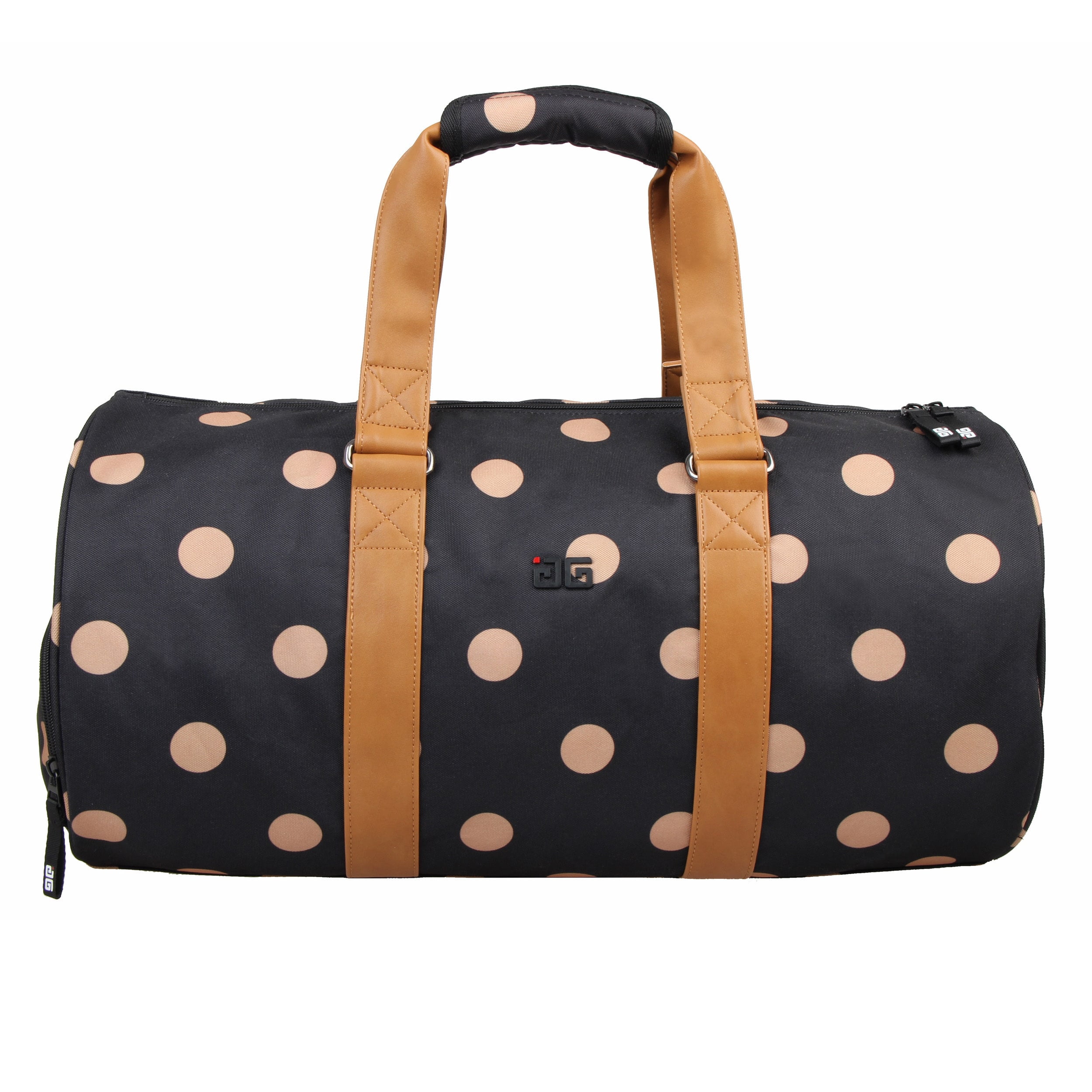 Sport Bag Lightweight MultiCompartment Polyester Black Carry Duffel Bag