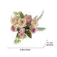 thumbnail image 3 of Ramo de Flores Artificiales | Arreglo Floral de Mano de 28,5 Cm | Decoración para Bodas y Hogar | Flores de Seda de Imitación para Centros de Mesa, Fiestas y Eventos, 3 of 7
