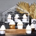 thumbnail image 6 of 25 Pack Official Teenager 13th Birthday Cake Decorations, Official 13 Teenager Cake Topper, Happy Birthday 13 Teen Thirteen Cupcake Toppers Black for Thirteenth Birthday Supplies, 6 of 6