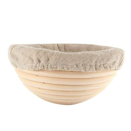 

Handmade Rattan Woven Oval Round Basket Long Banneton Brotform Bread Food Serving Tray Proofing Proving Platter Holder
