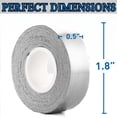 thumbnail image 2 of Cinta adhesiva de plomo para golf de 2 g/pulgadas, 1,27 cm x 152,4 cm, 4,54 g, 2 of 6