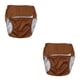 thumbnail image 1 of Guardurnaity Pañales de tela reutilizables para adultos, pantalones lavables, talla única, ayuda para la incontinencia, café Type1, 1 of 1