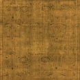 thumbnail image 1 of Ahgly Company Indoor Square Oriental Orange Industrial Area Rugs, 3' Square, 1 of 4