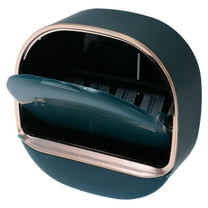 Bar Soap Holder Shower Dispenser Wall Mounted Man Dark Green