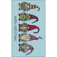 thumbnail image 4 of Mohawk Home Prismatic Christmas Gnomes Light Blue Contemporary Theme Christmas Precision Printed Scatter, 1'6"x2'6", Blue, 4 of 6