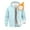 Light Blue, variant on YIFUNIN Men's Casual Warm Jacket, Heavyweight Hooded Fleece Sweatshirt Full Zip, Thick Plush Lined Pullover for Fall Winter Outdoor Sports,Royal Blue,S