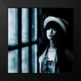 thumbnail image 2 of Kisworo, Sebastian 15x15 Black Modern Framed Museum Art Print Titled - Love Me Blue, 2 of 5