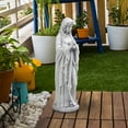 thumbnail image 4 of DEORAB Virgin Mary Praying Statue 29.9 Inch Tall Outdoor Garden Religious Decorations Statue Clearance for Home Yard Patio Lawn Hallway Decor Sculpture Magnesium Oxide Stone, 4 of 7