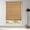 Pricacy - Highfield Teak, variant on Cordless Bamboo Roman Shades, Privacy Blinds for Interior Windows, Room Darkening Roll Up Bamboo Blinds for Home & Patio, 45.5" W x 64" H, Highfield Teak