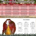 thumbnail image 3 of Mens Hoodies Mens Christmas Plus Size Hoodless Pullovers Fashion Sweatshirts Holiday Logo Print Clothing Tops Hop Oversized Sweatshirts Hoodies Men Heavy Blend Comfy Dressy Sweatshirt Workout J Red S, 3 of 5