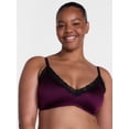thumbnail image 2 of Joyspun Women's Shine and Lace Bralette, Sizes XS-XXXL, 2 of 7