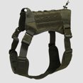 thumbnail image 1 of Arnés para perros Hebillas de tela impermeable Cinta de sujeción rápida Mango Sistema MOLLE Entrenam Abanopi Chaleco para perros, 1 of 7