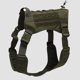 thumbnail image 1 of Arnés para perros Hebillas de tela impermeable Cinta de sujeción rápida Mango Sistema MOLLE Entrenam Abanopi Chaleco para perros, 1 of 7