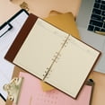 thumbnail image 3 of Binder Notepad Schedule Notepad Binder Rings Notebook Note Taking Notepad for Men, 3 of 8