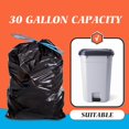 RayPard 30 Gallon Large Drawstring Trash Bags 60 Counts Heavy Duty Tall