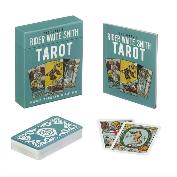 The Classic Rider Waite Smith Tarot: Includes 78 Cards and 48-Page Book, (Hardcover)