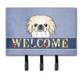 thumbnail image 1 of Carolines Treasures BB1407TH68 Pekingese Welcome Leash & Key Holder, 1 of 1