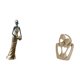 thumbnail image 5 of Figura decorativa de una mujer tribal africana, hecha a mano en resina, escultura abstracta, ideal para el hogar, la oficina, hoteles, estanterías y c, 5 of 8