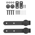 thumbnail image 2 of Cabinet Sliding Barn Door Hardware Kit Super Sliding Door Hardware, 2 of 5