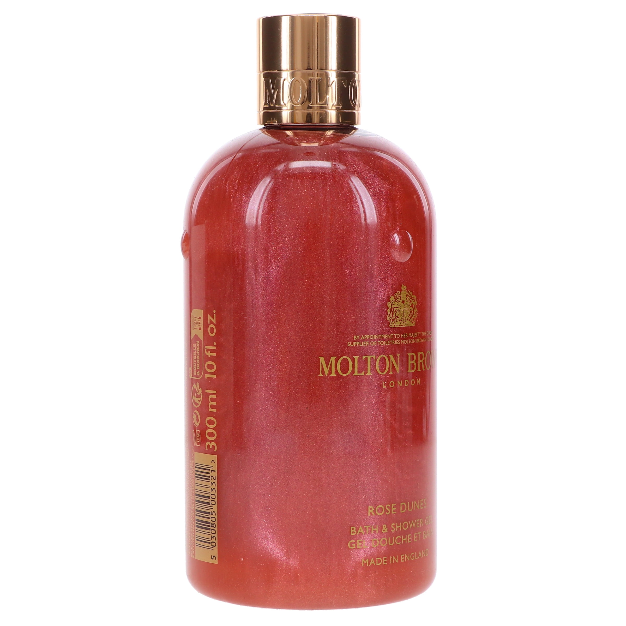 Molton Brown, Bath and Shower Gel, 10 oz, Rose Dunes with Amber