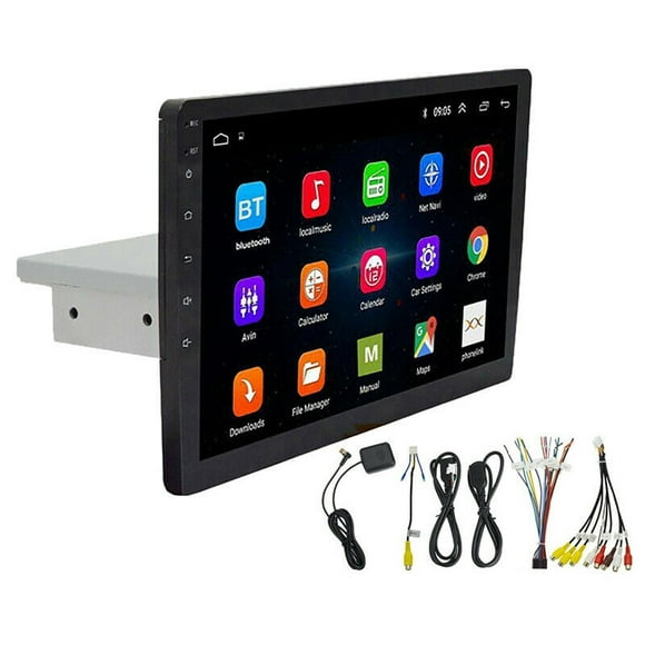 Car multimedia player 1 DIN stereo radio 9 "Android adjustable screen FM GPS navigation-