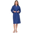 thumbnail image 3 of TowelSelections Women's Robe Turkish Cotton Soft Terry Kimono Bathrobe X-Small/Small Violet Storm, 3 of 6