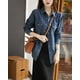 thumbnail image 3 of Camisa vaquera, blusa de mujer, camisas occidentales, túnica, blusas con botones, 3 of 8