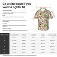 thumbnail image 3 of Cauagu Owl Back To School Print Hawaiian Shirt for Men,Casual Short Sleeve Button Down Shirts Summer Beach Men's Regular-Fit Short-Sleeve Print Shirt -Medium, 3 of 6