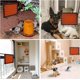 thumbnail image 5 of Calentador de gallinero de 200w, calentador de gallinero con energía de placa de cristal de carbono, más seguro que la lámpara de criador, para pollitos, gatitos, cachorros, mascotas, animales, 5 of 5
