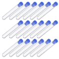 thumbnail image 5 of 50Pcs Clear Storage Tubes For Laboratory Work Transparent Plastic Test Tubes With Caps 15X100mm Leak Prevention, 5 of 5