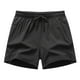 thumbnail image 1 of Pantalones cortos deportivos Ropa deportiva Ropa de playa Transpirable Clásico Cordón para entrenamiento en el gimnasio negro 3XL, 1 of 8