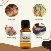 Vetiver Essential Oil - 16 fl oz - Aluminum Bottle w/ Locking Cap