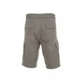thumbnail image 3 of Isaac the Taylor Men’s Cargo Shorts Stretch Lightweight Cotton Twill Multi Pockets Belted Short (Pack of 1), 3 of 14