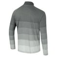 thumbnail image 3 of Men's Colosseum  Gray Cal Bears AI Striped Mesh Quarter-Zip Raglan Windshirt, 3 of 3