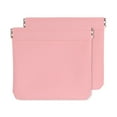 thumbnail image 1 of Bolsito de Monedas 2Pcs para Mujeres, Pequeño Organizador de Cuero, Bolsa de Maquillaje de Almacenamiento Portátil para Bolso, Rosa (5"x5"), 1 of 7