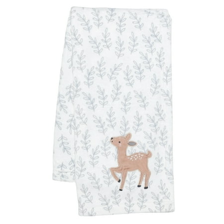 UPC: 0084122011458 | Bedtime Originals Deer Park Gray Baby Blanket