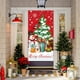 thumbnail image 5 of Bandera colgante navideña para puerta de porche, decoración navideña para el hogar, adornos navideños 2023, regalos navideños, decoración de Año Nuevo 2024, 5 of 6